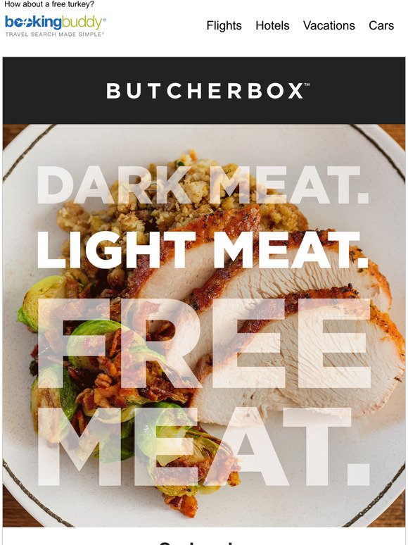 Get A Free Turkey From ButcherBox