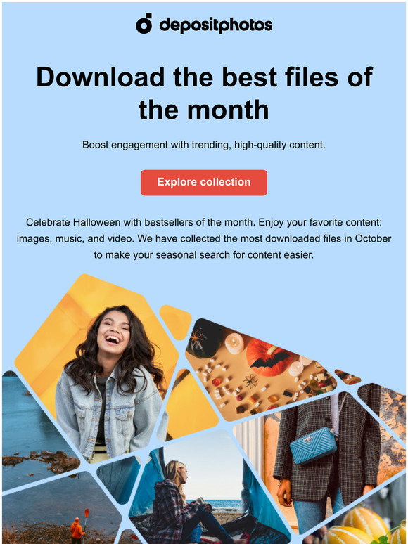 DepositPhotos: Dowload the most popular files of the month. | Milled