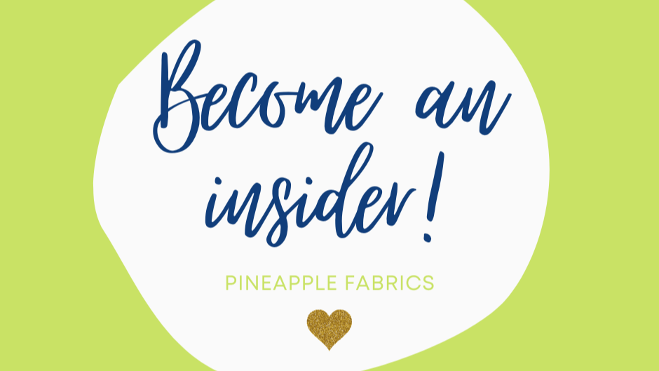 Pineapple Fabrics Make It Mine Always On The Go Milled