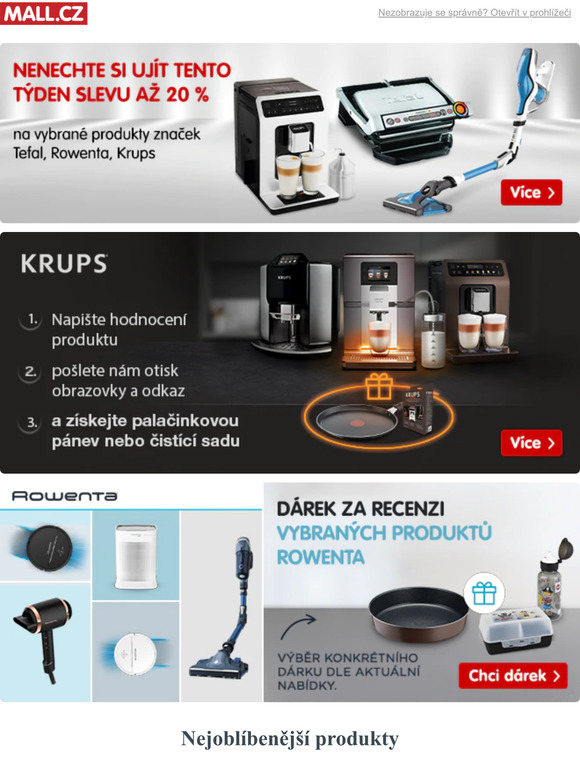 Zskejte drek za recenzi vybranch produkt