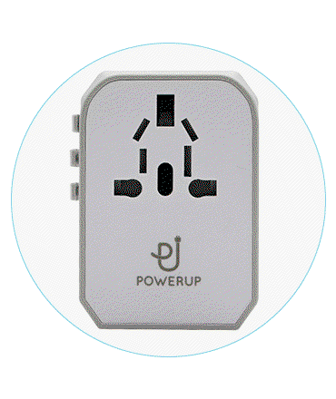 PowerUp  Universal Travel Adapters