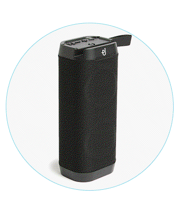 PowerUp  LED Bluetooth Speakers with Phone Stand