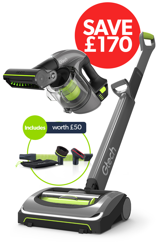 Gtech Online Save 170 off the iconic AirRam and Multi System bundle