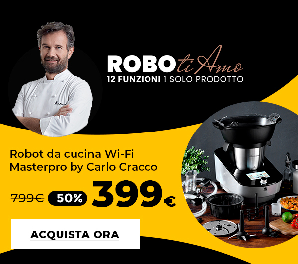 Casalinghi altri brand Robot da cucina Wi Fi 12 funzioni - Masterpro Carlo  Cracco