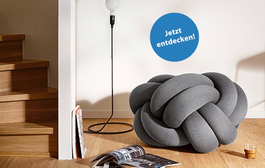 »Knot XL« Kissen und Pouf