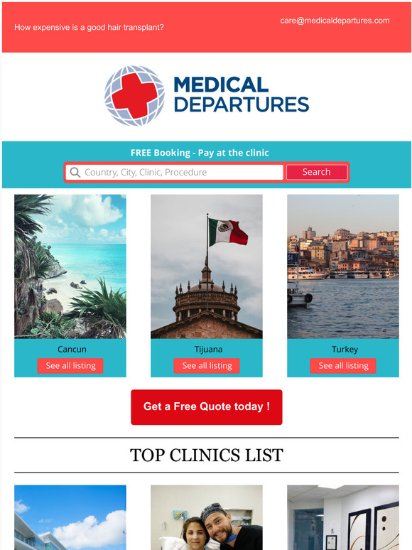 Top 6 Clinics for Nose Job | Book Now - Medical Departures