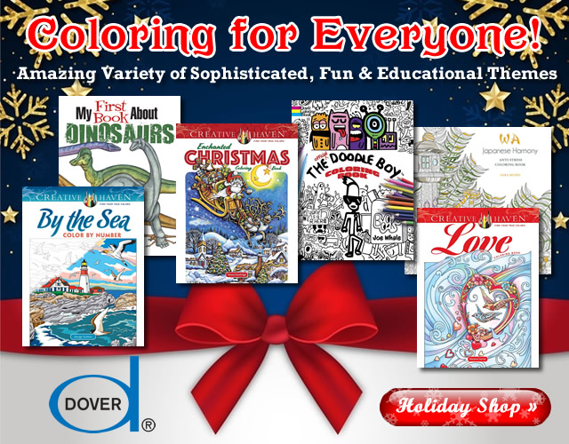 Dover Publications The Gift of Coloring Fun, Creative, Relaxing