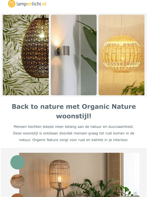 Kom tot rust in huis met Organic Nature woonstijl