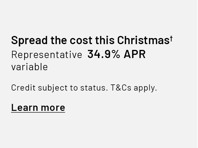 Spread the cost this Christmas