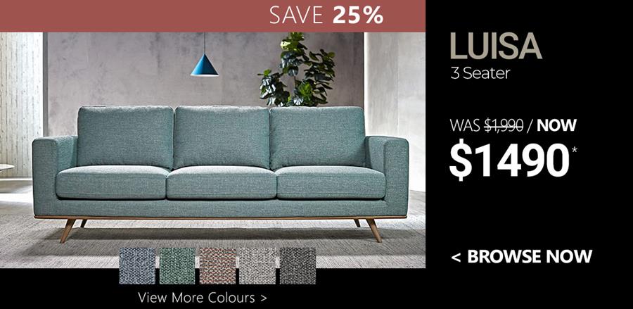 Nick scali best sale luisa sofa