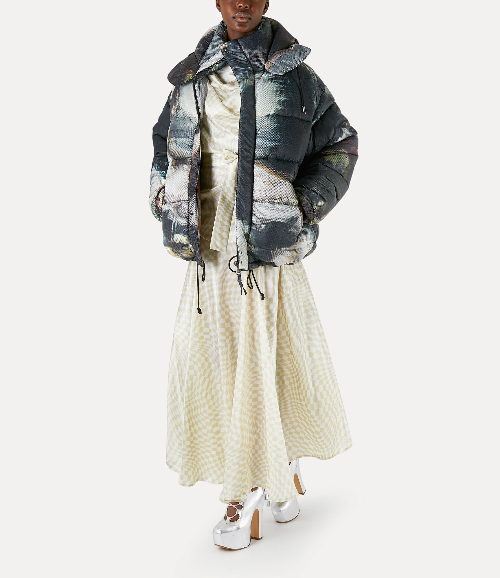 ☆名画☆Vivienne Westwood PUFFA ダウンジャケット Boucher japan Vivienne Westwood(ヴィヴィアンウエストウッド) ダウン