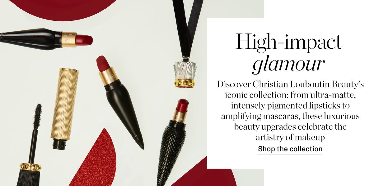 Christian Louboutin Silky Satin, Sheer Voile and Loubilaque - The Beauty  Look Book