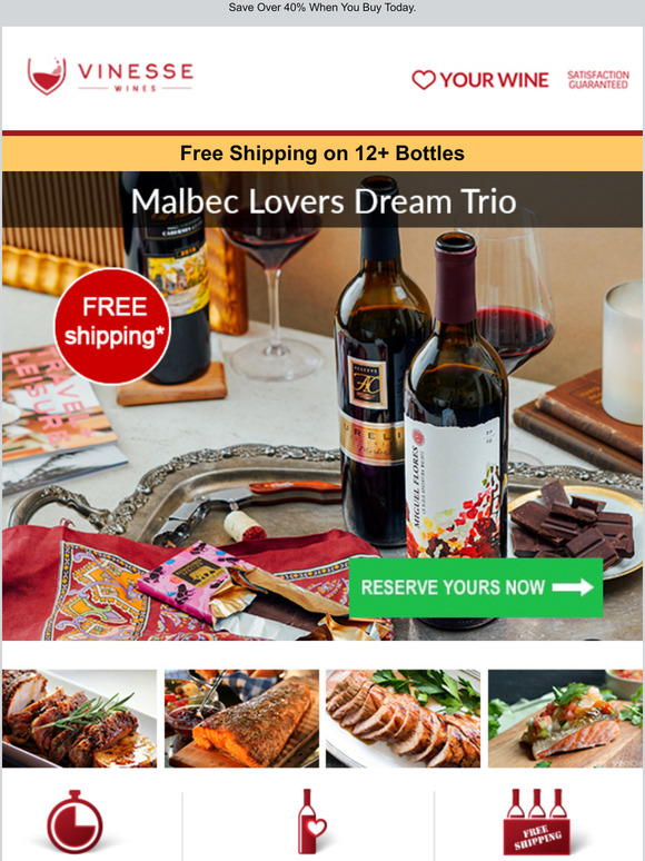 If You Love Malbec, You MUST Secure This Offer Before It's Sold Out, On Sale for Less Than $13.50/Bottle