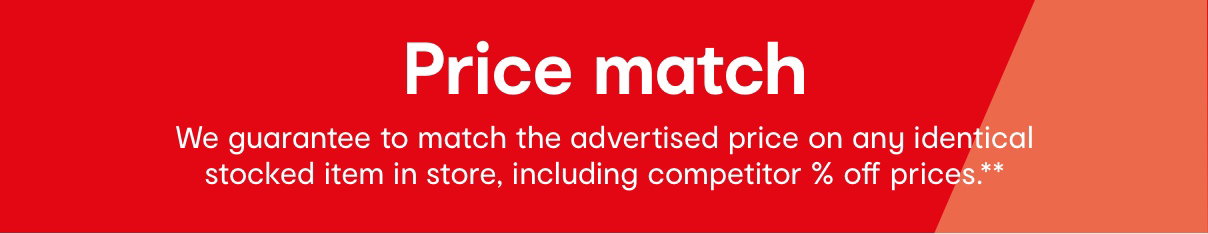 Our price promise