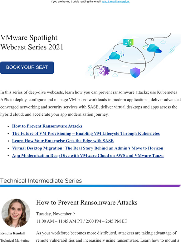Prevent Ransomware, Modernize Apps, and Secure the Edge