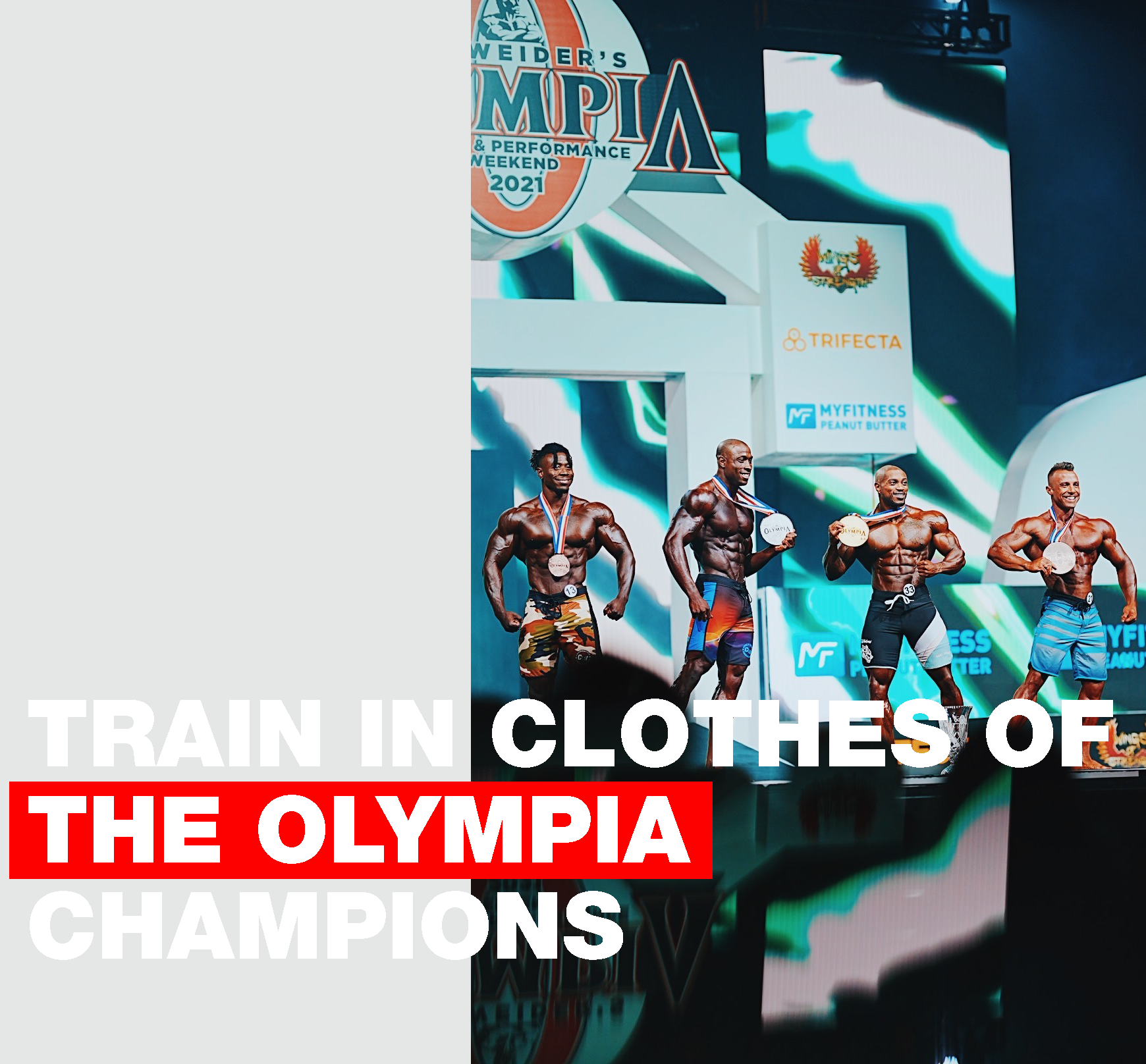 Muscle And Fitness Wear The Same Outfits Like The Lympia Champions Milled