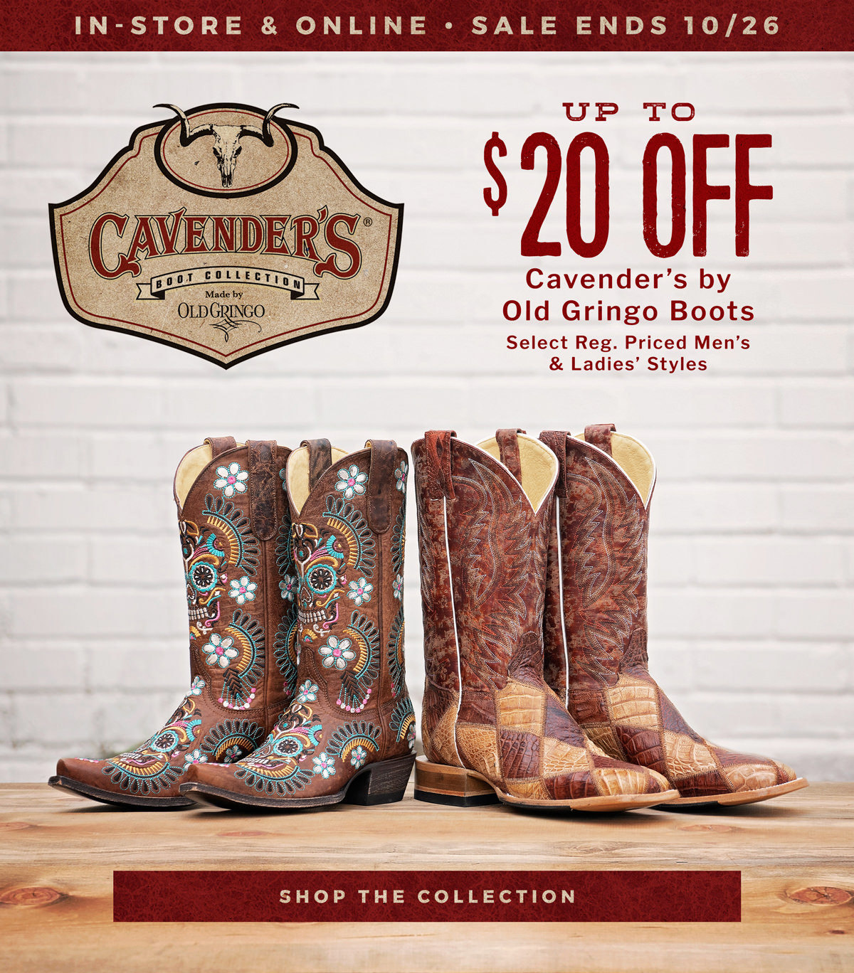 Cavenders old sale gringo boots