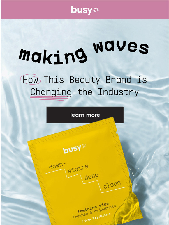 The hype on our wipes 