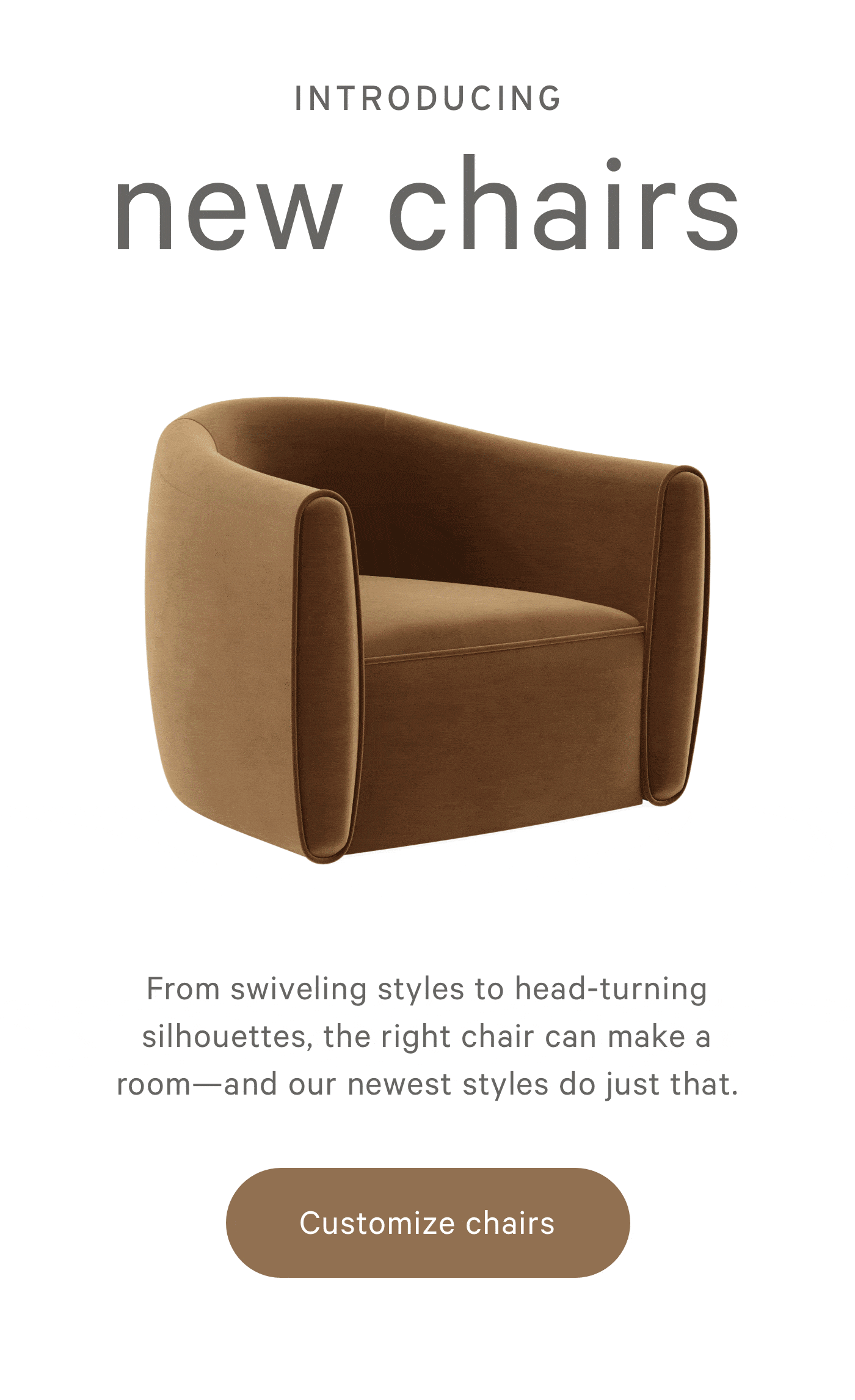 Interior Define New accent chairs that will make your room Milled