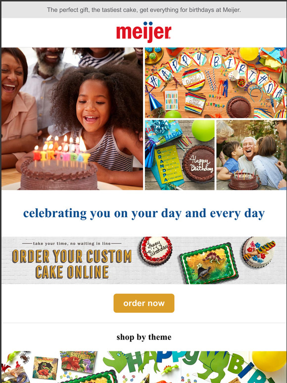 Meijer Custom Cakes to Celebrate the Big Day Milled