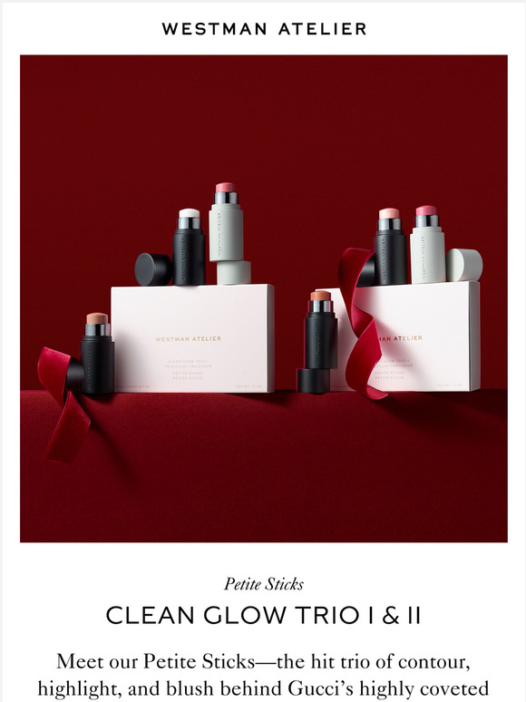 Westman Atelier Introducing Clean Glow Trio Milled