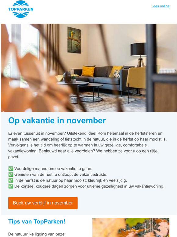  De voordelen van een vakantie in november