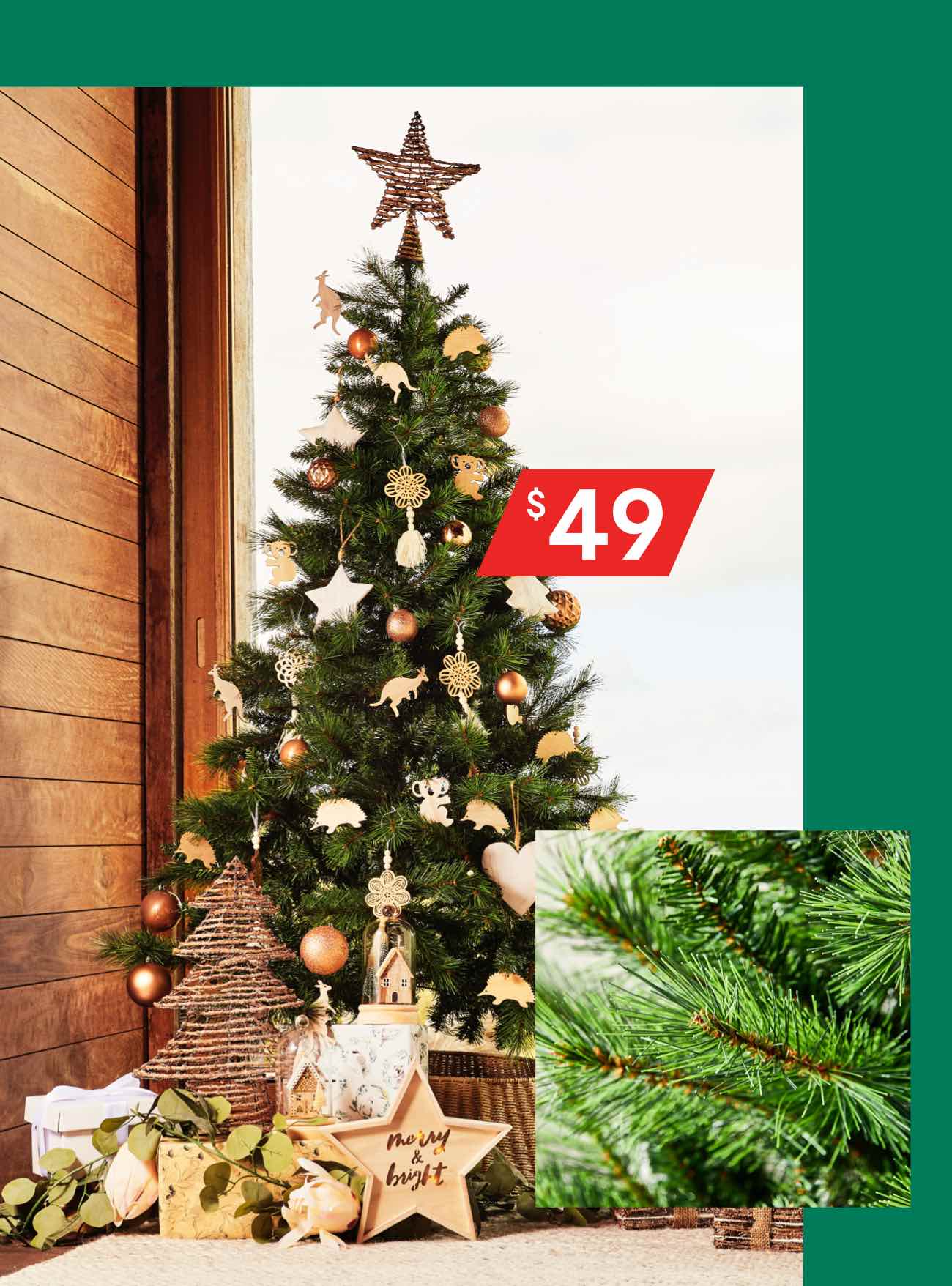 Kmart: Christmas trees of all types! | Milled, image size:1300x1756