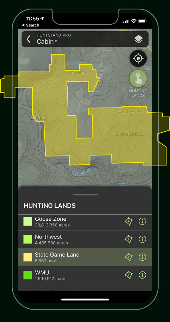 HuntStand How to Access our Nationwide Property Boundaries Milled