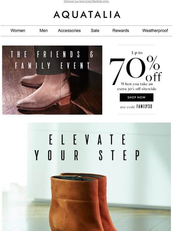 aquatalia warehouse sale