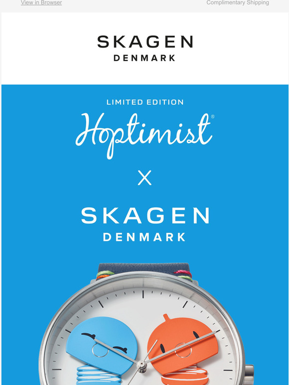 Skagen: New! Hoptimist Limited Edition Watch. | Milled