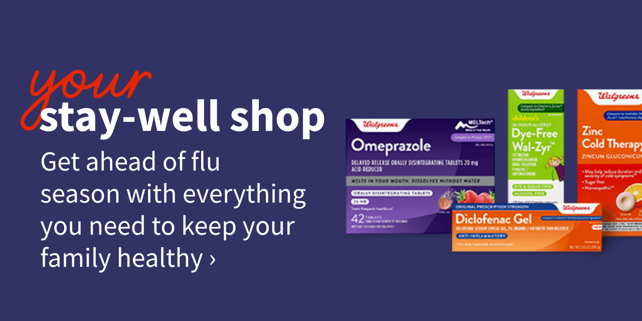 your stay-well shop. Get ahead of flu season with everything you need to keep your family healthy