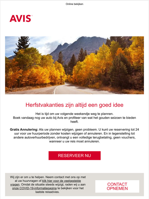 Reserveer vandaag met gratis annuleren