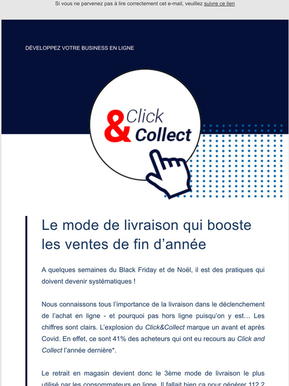 Quel mode de livraison bouscule les ventes depuis plus dun an ?