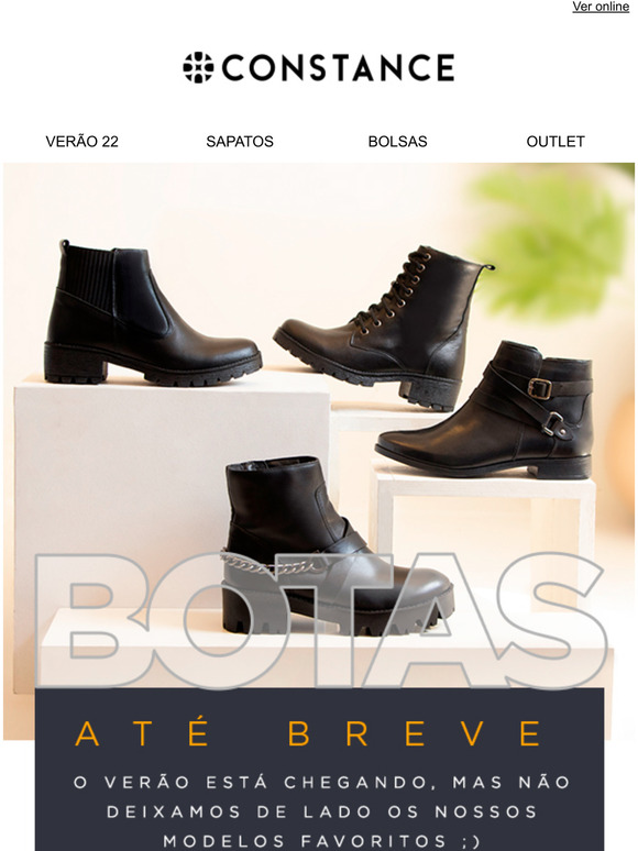 BOTAS? Quero agora!