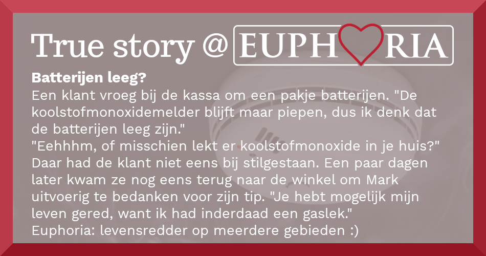 True Story @ Euphoria: Batterijen leeg