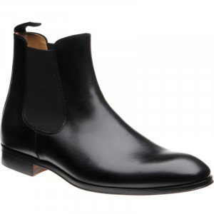 Herring Ipswich Chelsea boots in Black Calf