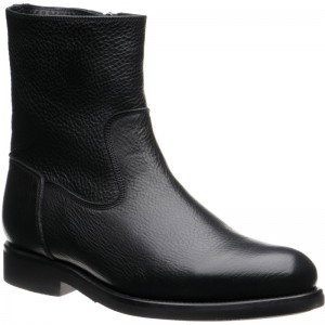 Herring Stockholm (Warm Lined) rubber-soled boots in Black Grain