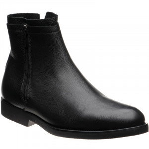 Herring Copenhagen (Warm Lined) rubber-soled Chelsea boots in Black Calf