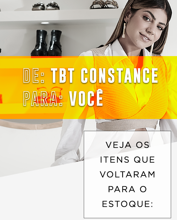 De: TBT Constance Para: Você 
