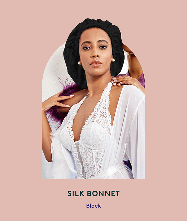SILK BONNET
