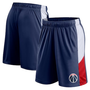 Men's Fanatics Branded Navy Washington Wizards Champion Rush Practice Performance Shorts