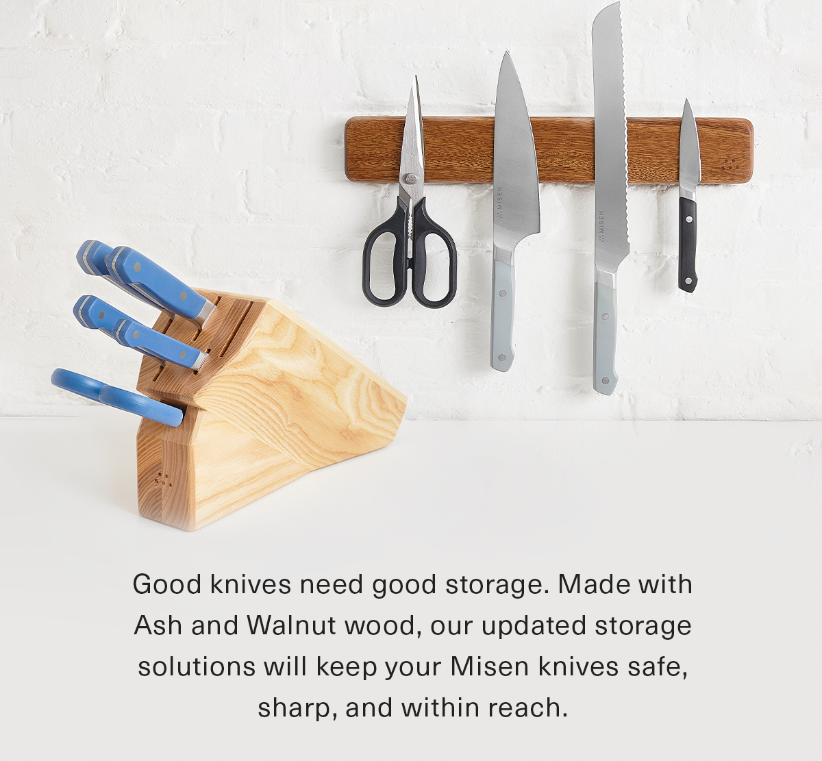 Misen Meet our updated Knife Storage Milled