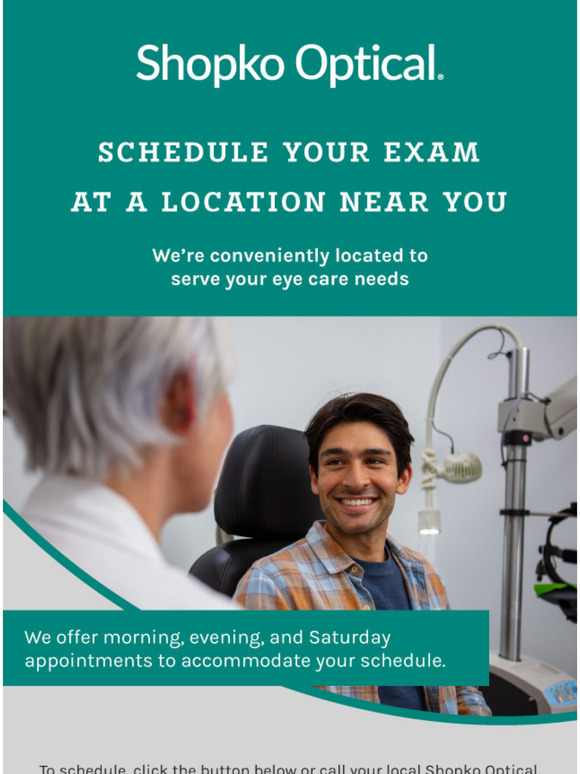 Shopko Schedule Your Eye Exam at Your Nearest Shopko Optical! Milled