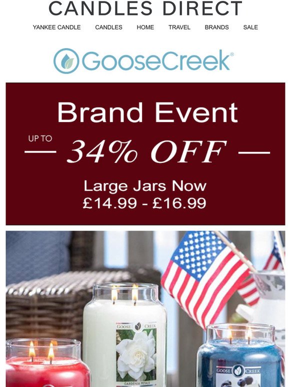 Goose Creek Large Jars Now From 14.99