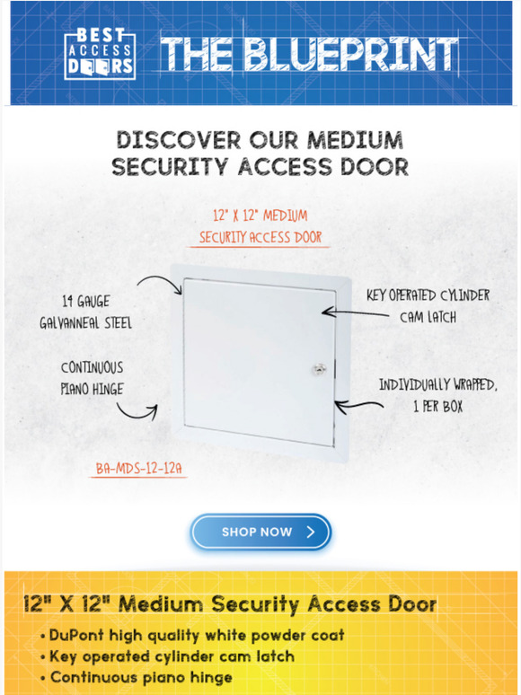 Best Access Doors Discover Our Medium Security Access Door Milled