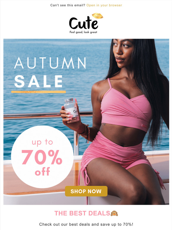 SAVE UP TO 70%