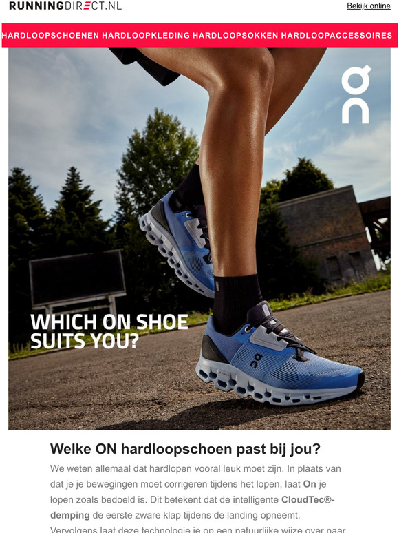 Welke On Hardloopschoenen passen bij jou?