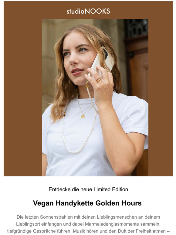 New Vegan Product: Handykette Golden Hours