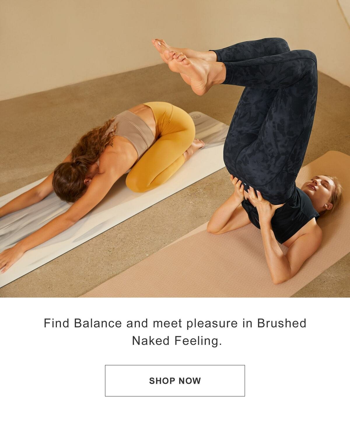 CRZ YOGA: Find balance in Brushed Naked Feeling leggings.