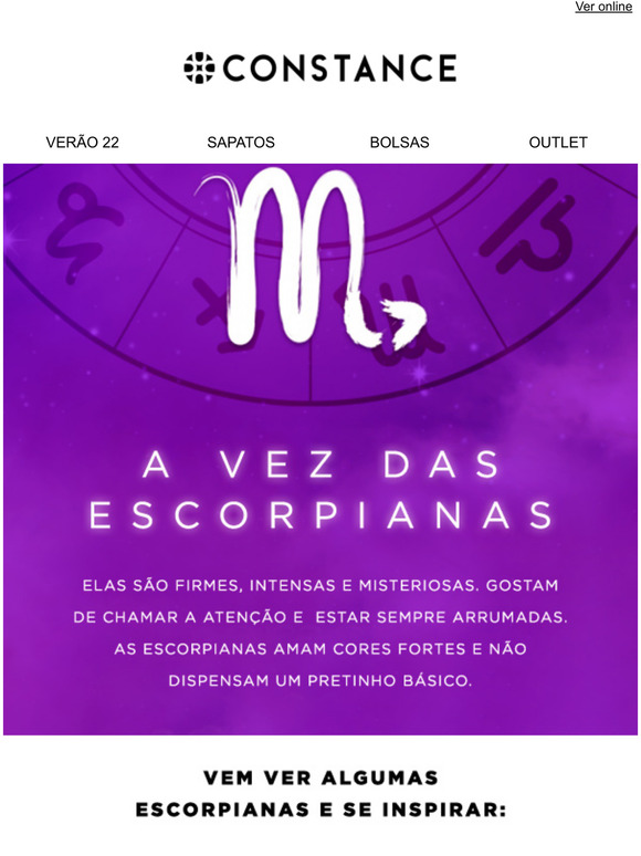 Escorpianas, vem c  Veja os looks que so a cara do signo!